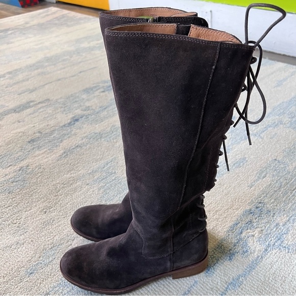 Sofft Womens Sharnell II SUEDE LACE BACK TALL BOOTS SIZE 10 EUC - Picture 2 of 12